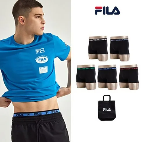 FILA 리얼블랙에디션 드로즈 9종 남성