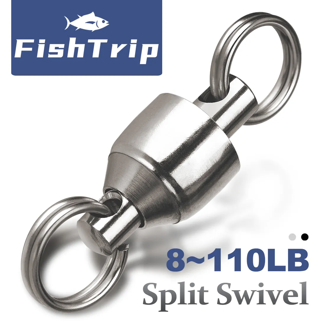 FishTrip 분할 링 볼 베어링 스위블