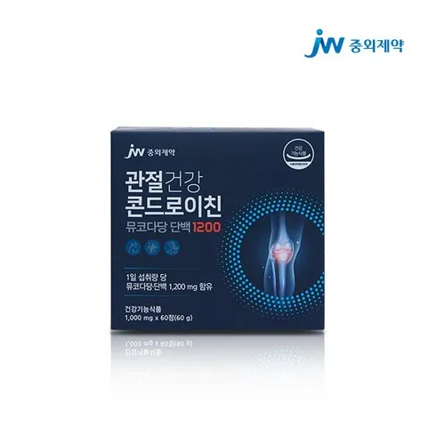 관절건강 콘드로이친 뮤코다당 단백 1200 12박스