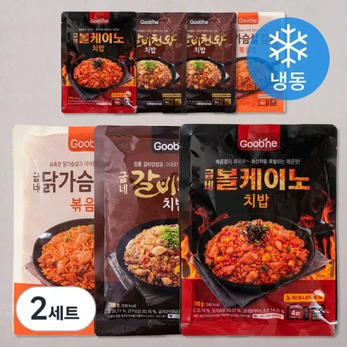 굽네 쪽갈비 갈비천왕맛 450g x 4팩볼케이노맛 450g x 3팩