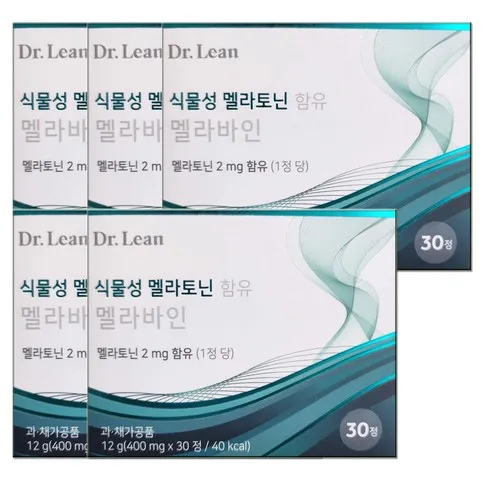 닥터린 식물성 멜라토닌 함유 멜라바인 12박스