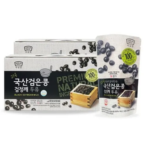 맷돌로갈아만든검은콩두유180ml100팩