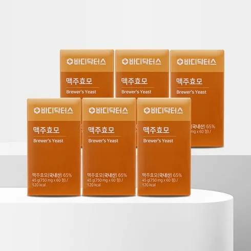 바디닥터스맥주효모750mg60정