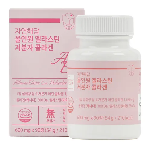 엘라스틴저분자콜라겐600mgx90정