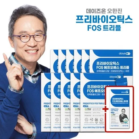 오한진 프리바이오틱스 FOS 트리플 12박스체험분10포