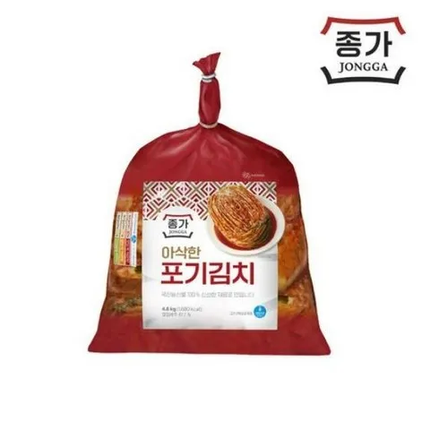 종가 종가집 아삭한포기김치 4.8kg2 총 9.6kg